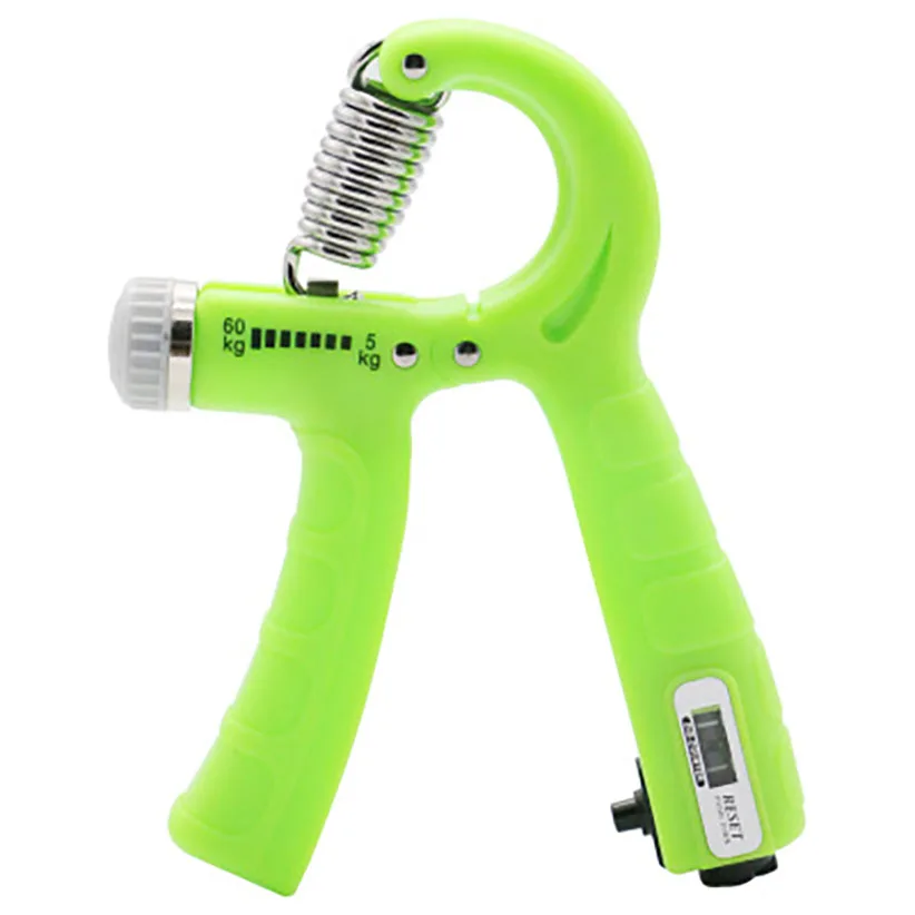 

R-type grip device fitness wrist device adjustable counting finger rehabilitation training device arm strength device