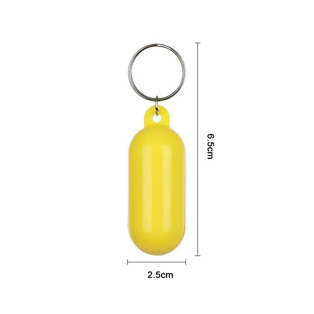 

2.5cm Floating Keychain Buoyant Key Ring ABS High Visibility Kit Marine Water