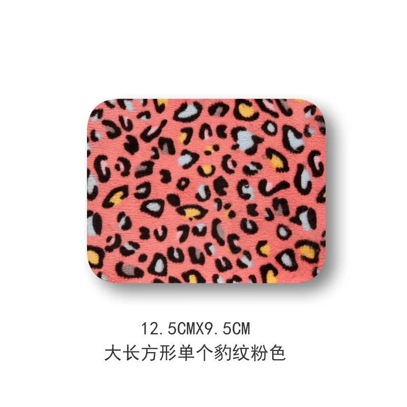 Нашивки для глажки локтя патчи с леопардовым принтом колена джинсов курток