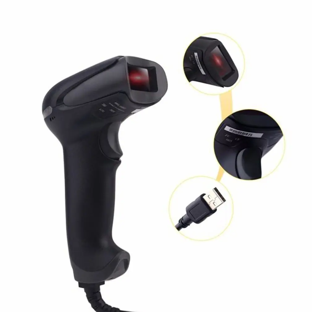 2017 новейший Черный/Желтый ABS + PC антидетонационный Дизайн USB 2 0 ручной считыватель