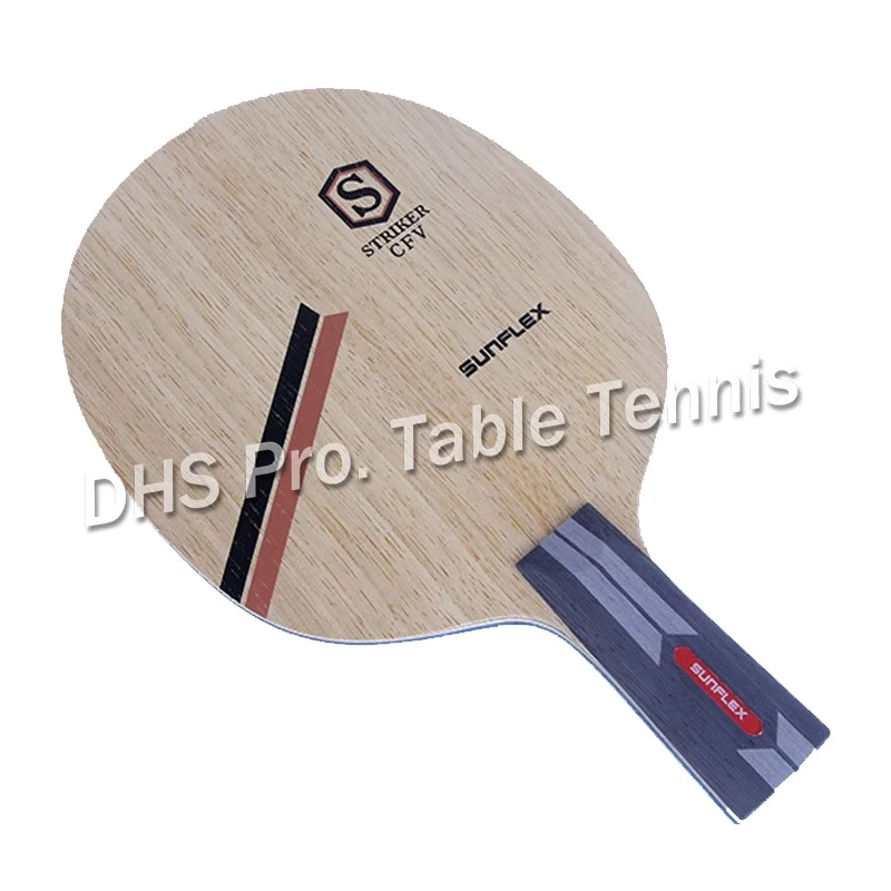 SUNFLEX STRIKER CFV Table Tennis Blade 7ply wood for PingPong Racket wood professional