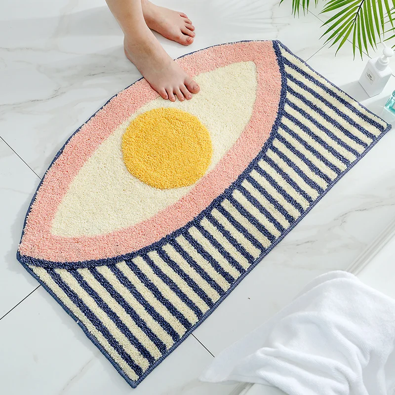 Индивидуальный креативный ковер для глаз двери дома спальни ванной комнаты
