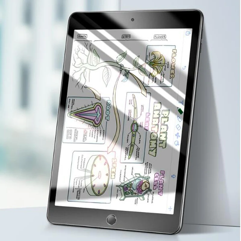 2.5D планшет Стекло для Apple iPad Pro 12,9 12,9 дюймов матовая поверхность с защитой от отпечатков пальцев закаленное Стекло Экран протектор