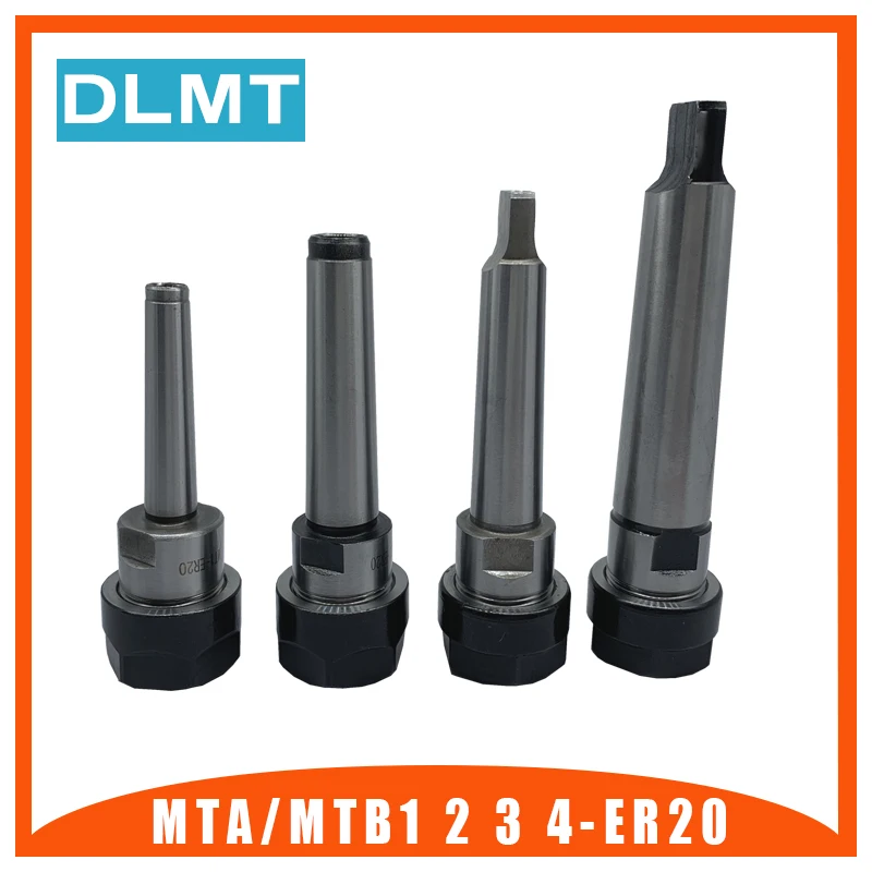 1pcs MTB3 ER20A M12 MTA3 ER20 collet chuck handle Morse Taper Milling Chuck | Инструменты