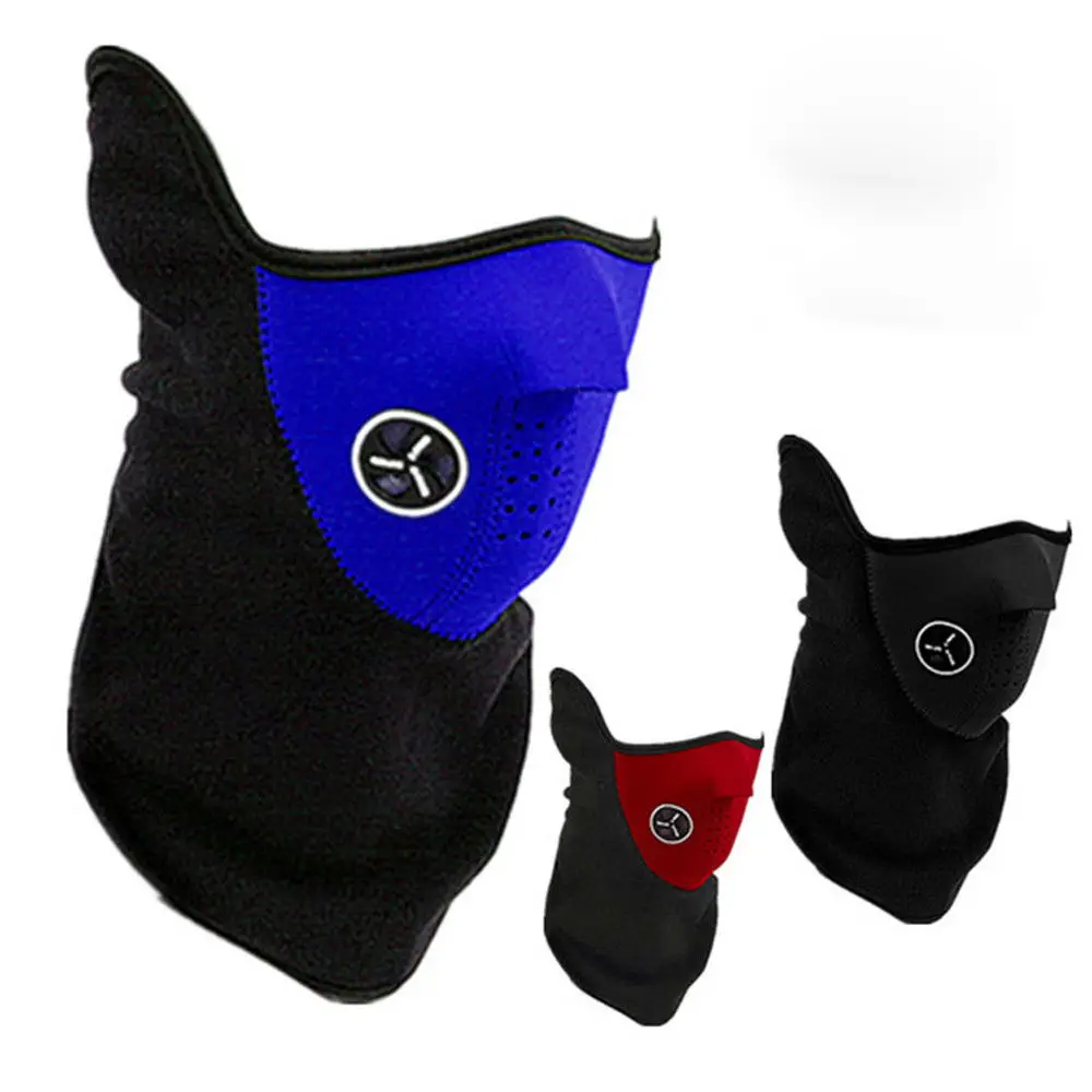 

Outdoor Cycling Mask Windproof Winter Ski Motorcycle Neck Guard Scarf Warm Protecting Face Hood