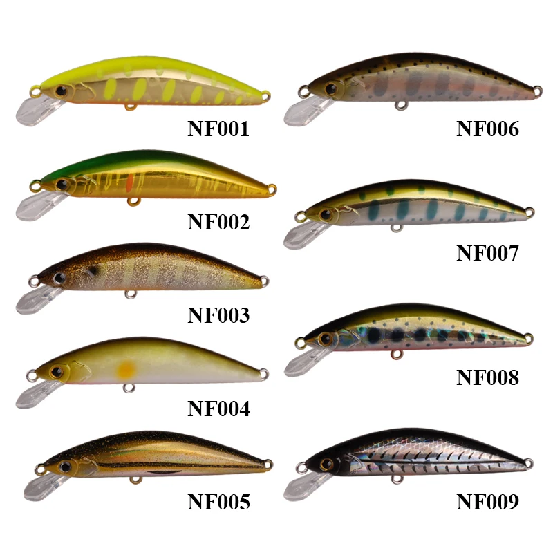 

SMART Sinking Minnow Bait 45mm 3.7g Hard Swimbait Fishing Lure Isca Artificial Para Pesca Leurre Peche Fishing Wobblers