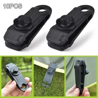 10pcs heavy duty camping tarp clips tent awning clamps with thumb screw zj55