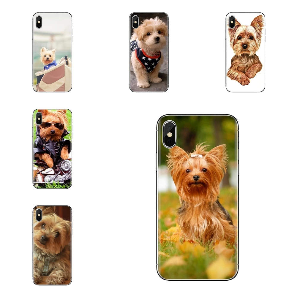 Чехлов из термопластичного полиуретана (TPU) на телефоны йоркширского терьера