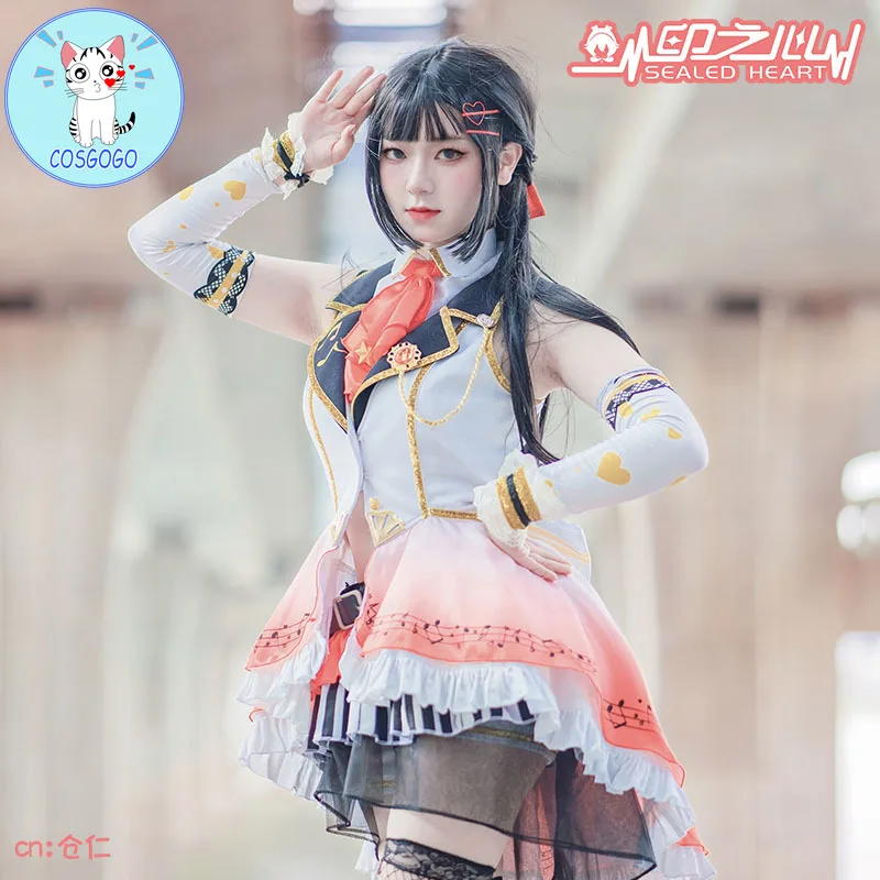 Новинка 2021 аниме Lovelive Aqours косплей костюм Шима цуйошико охара Мари женское платье