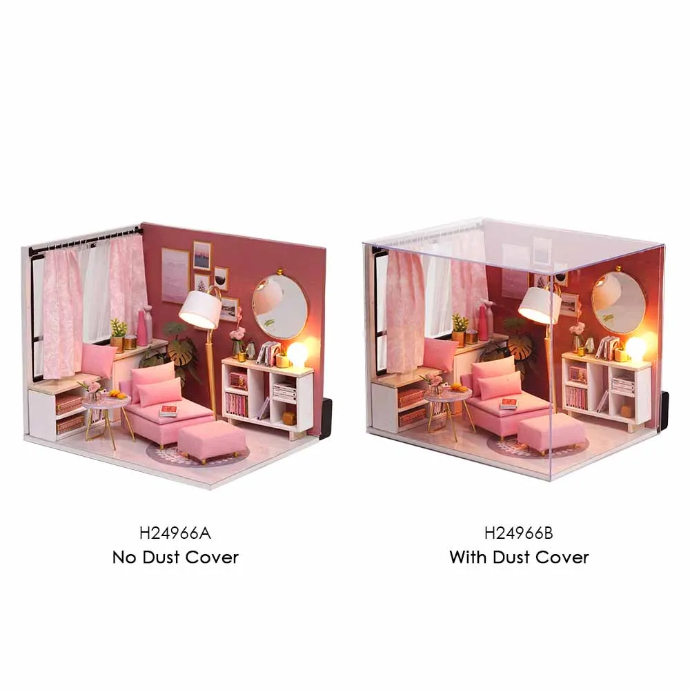 Рождественский подарок на день рождения ребенка миниатюрный кукольный домик