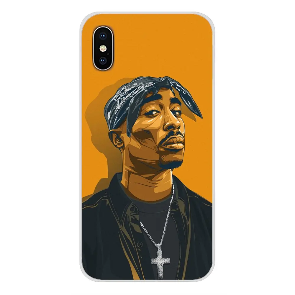 Аксессуары для телефона Чехлы 2Pac Тупак смарт-чехол Apple iPhone X XR XS 11Pro MAX 4S 5S 5C SE 6S 7 8 Plus