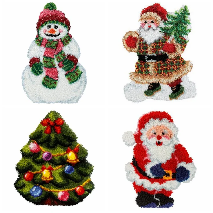 Качественные рождественские наборы крючков с защелкой в европейском и