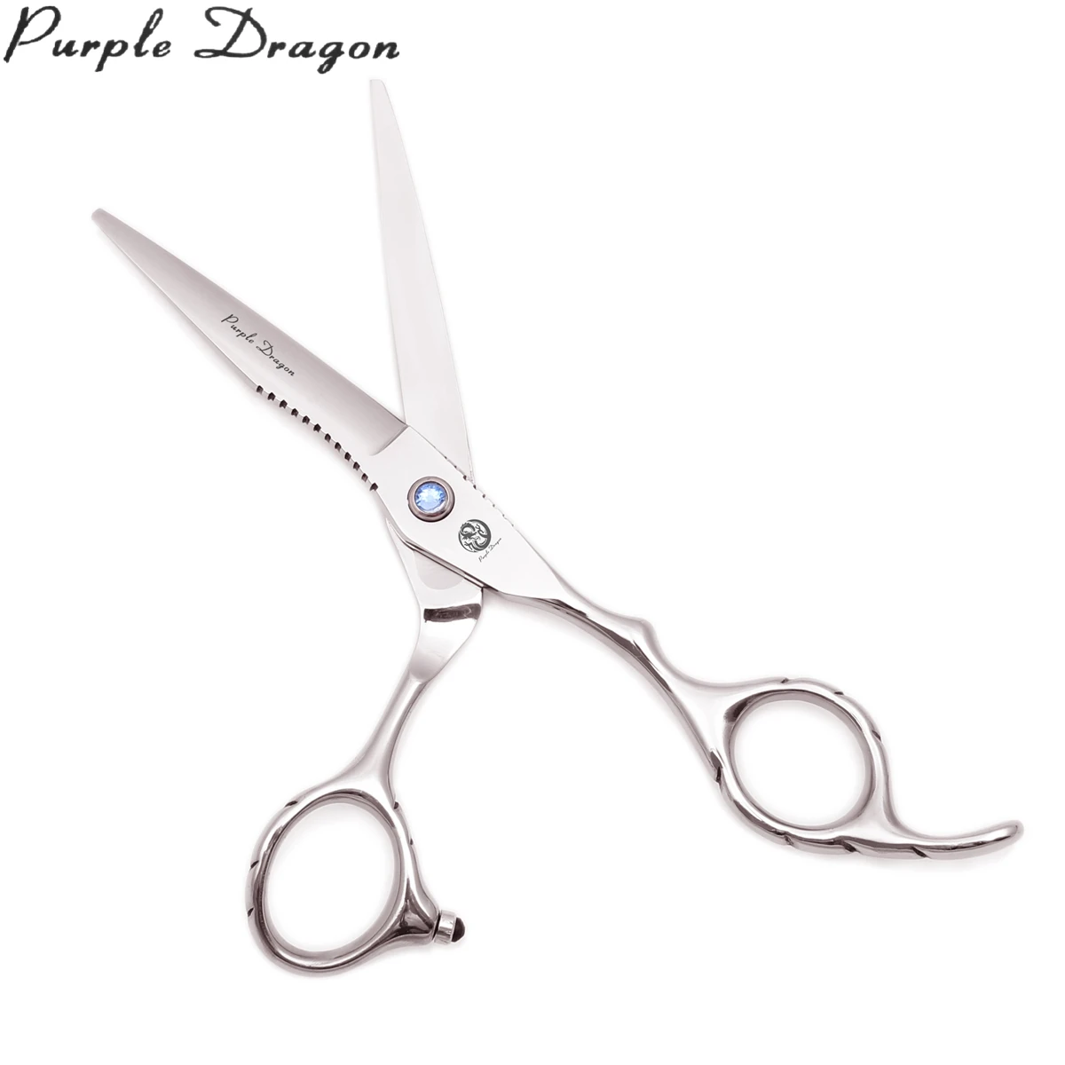 Фиолетовый дракон 6 &quotяпонские нержавеющие Парикмахерские ножницы для резки