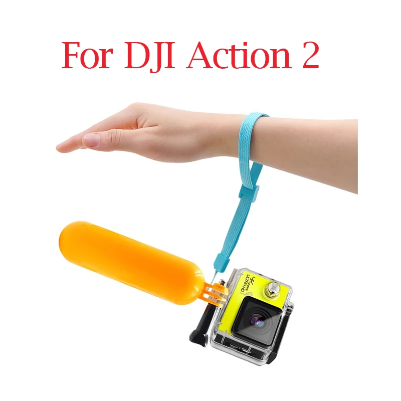 

DJI Action 2 Floating Hand Grips Waterproof Handheld Bobber Selfie Stick for GoPro Hero 9 8 DJI Osmo Action Yi 4K SJCAM SJ5000