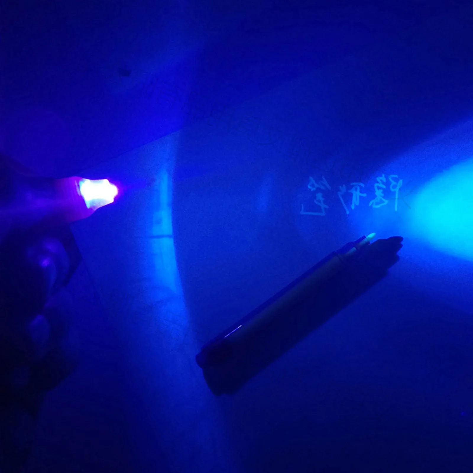 7 шт. 2 In1magic invisible светодиодный светильник ручка невидимых чернил световой
