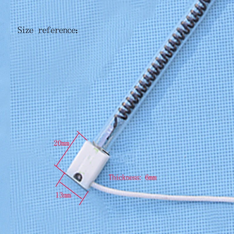 Инфракрасные нагревательные элементы Кварцевая нагревательная трубка из