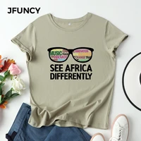 jfuncy womens tops plus size women t shirt 100 cotton letter print graphic t shirts woman harajuku tshirt lady tees clothes