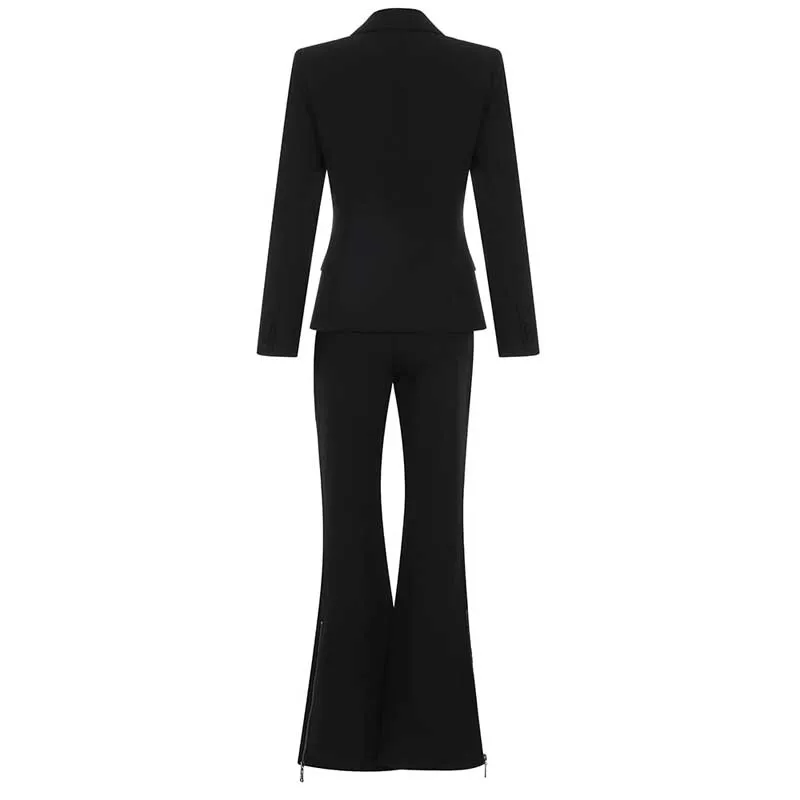 Оптовая продажа новинка 2019 комплект из 2 предметов красно-черное пальто с