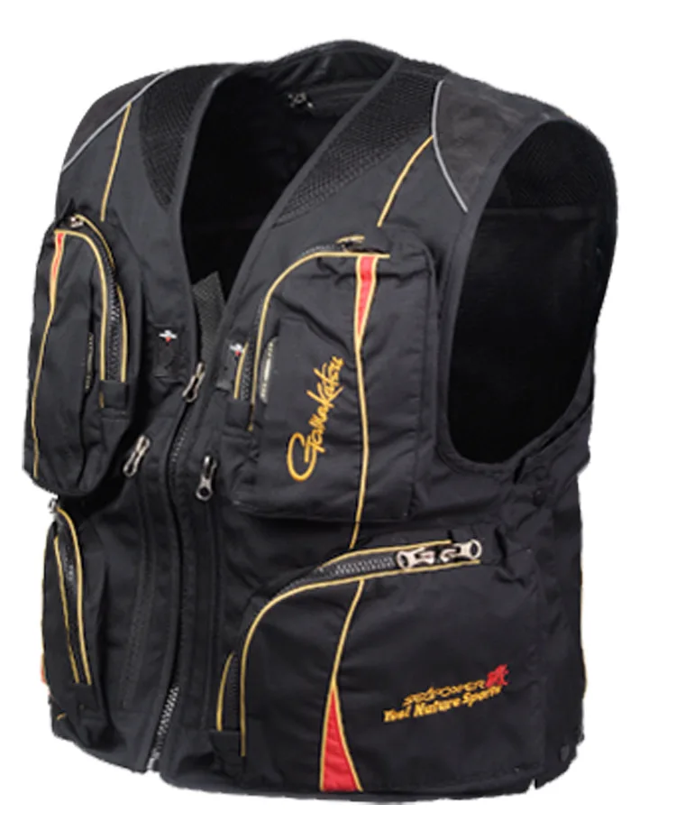 Жилет для рыбалки Gamakatsu многофункциональный жилет Сверхлегкий с несколькими