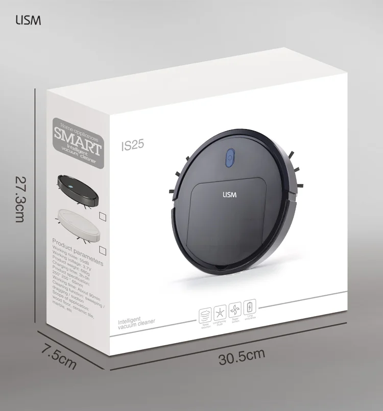 

Automatic Robot 3-In-1 Smart Wireless Sweeping Vacuum Cleaner Dry Wet Cleaning Machine Charging Intelligent Vacuum Cleaner Home