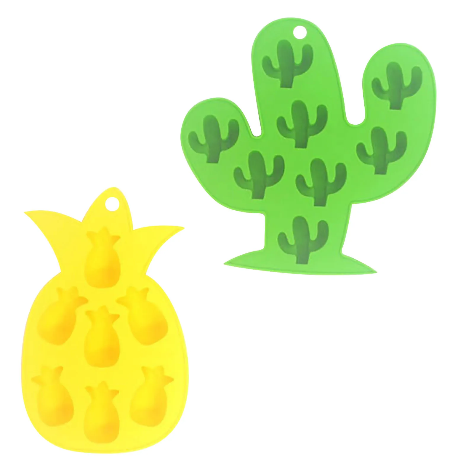 Силиконовая Форма Для льда фруктов уникальная силиконовая в виде кактуса