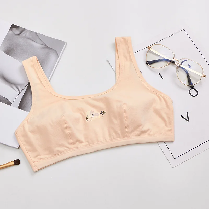 Тренировочный бюстгальтер для девочек 10 18 лет без косточек с тонкой чашкой