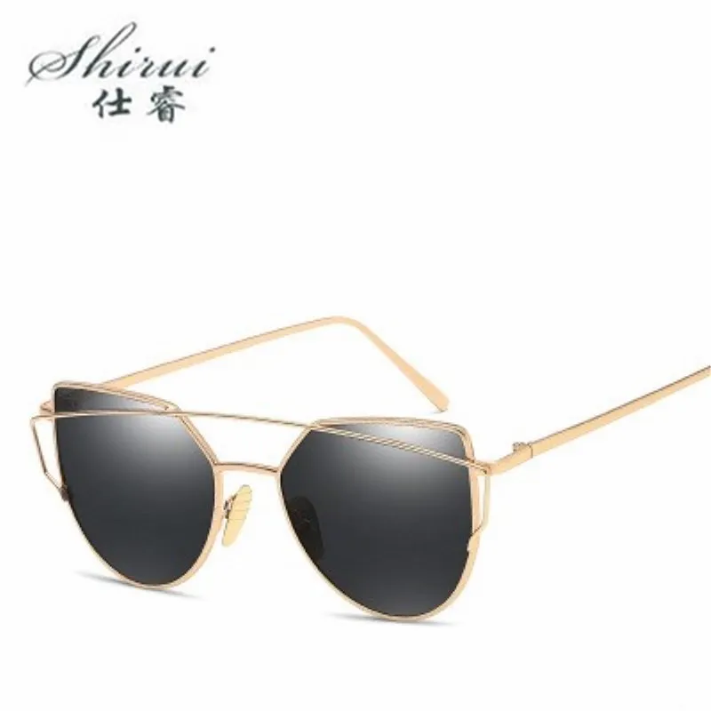 Солнцезащитные очки кошачий глаз женские роскошные брендовые дизайнерские