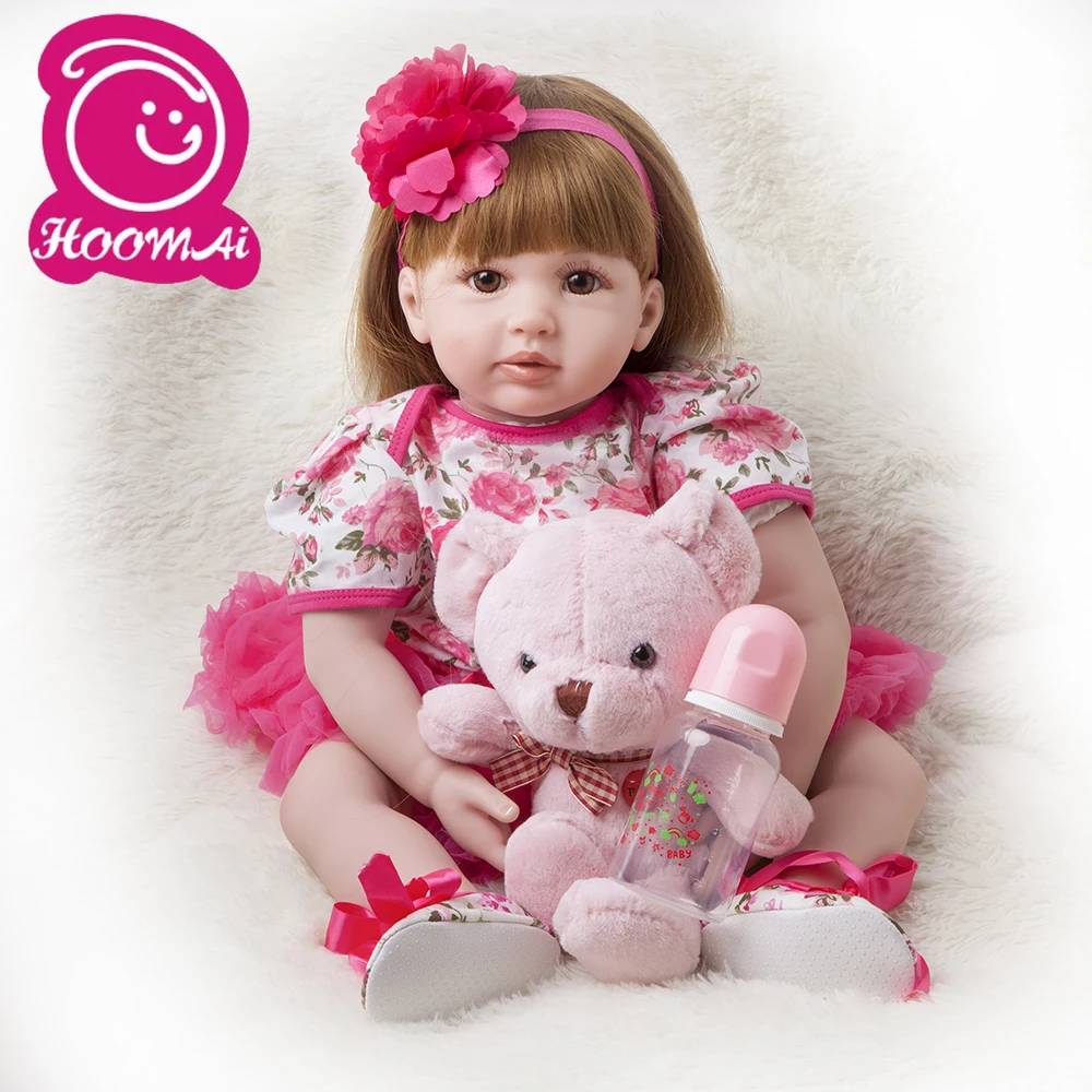 Кукла реборн силиконовая 24 дюйма 60 см|Игровые фигурки и трансформеры| |