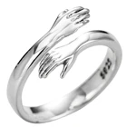 2021 ко Дню Святого Валентина Любовь фигуру Открытое кольцо в стиле ретро модные кольца кольцо на палец с надписью в стиле унисекс Регулируемый Размеры, ювелирное изделие, подарок