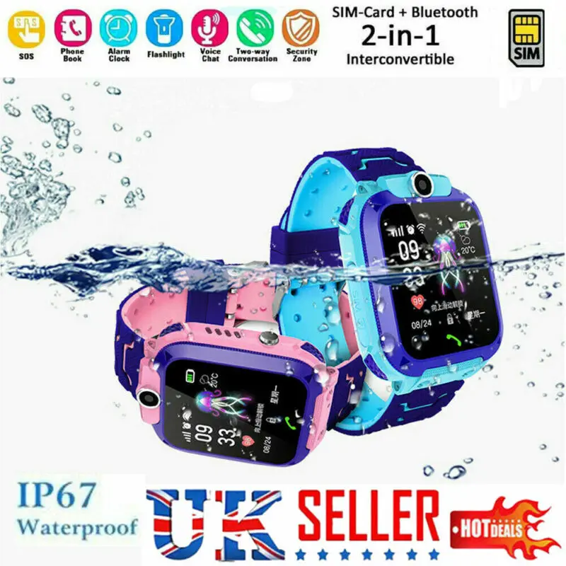 Новинка 2019 года Детские Смарт-часы с защитой от потери lbs-трекер для мальчиков и