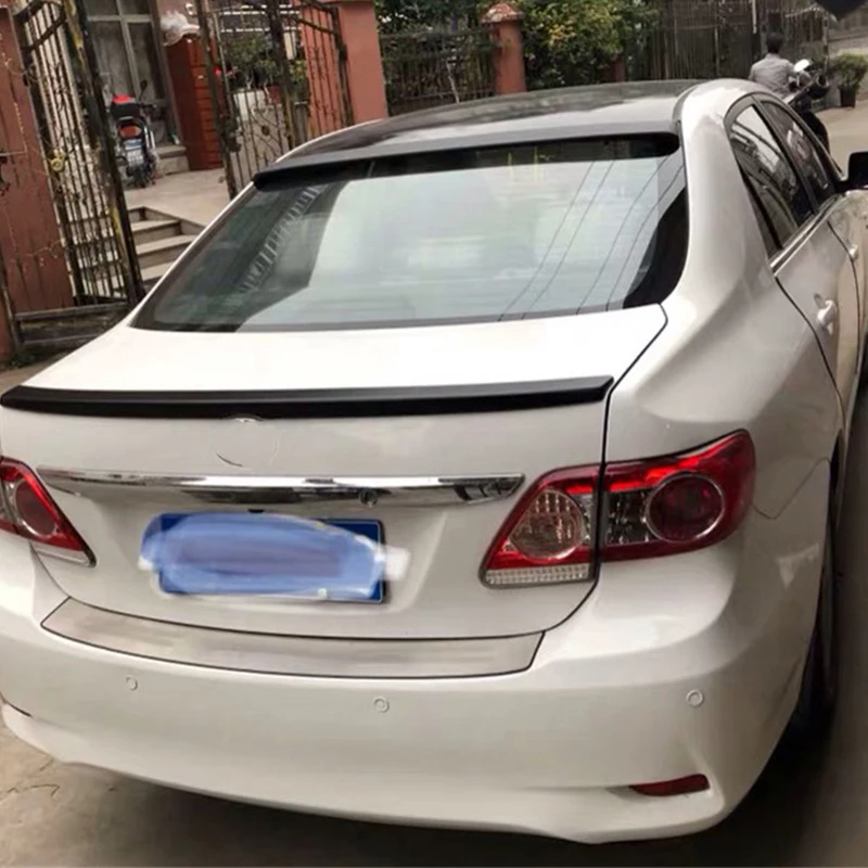 Автомобильный спойлер для Toyota Corolla 06 07 08 09 10 11 12 13 автомобильный заднее крыло