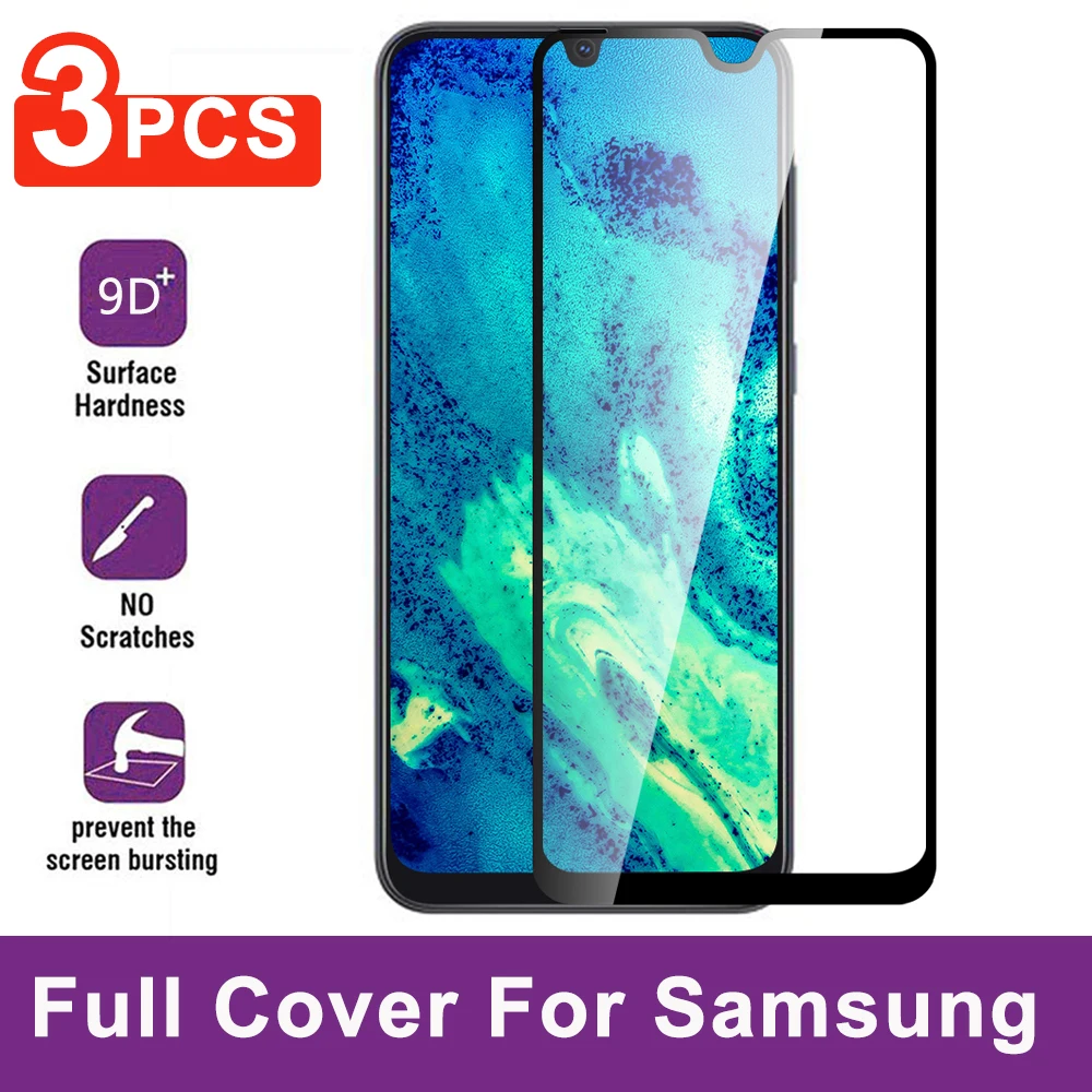 Защитный Стекло на samsung Galaxy A6 A8 плюс A9 A5 2020 Экран протектор для A10 A10S M10 A50 A50S M20
