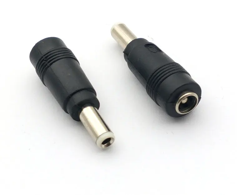200 шт. новый медный DC мощность 5 мм x 2 1 Женский до Мужской адаптер|power 5|female femalefemale to