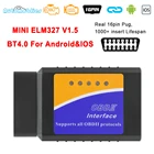 OBD2 ELM327 V1.5 сканер Bluetooth-совместимый 4,0 OBD 2 OBD2 считыватель кода ELM 327 V 1 5 автомобильный диагностический инструмент OBD2 IOS Android