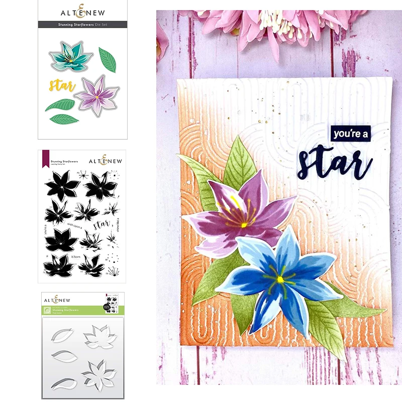 

Pretty Flowers Pattern Metal Cutting Dice And Stamps For Scrapbooking Stencil Embossing Mold Diy Paper Cards Craft Cutting