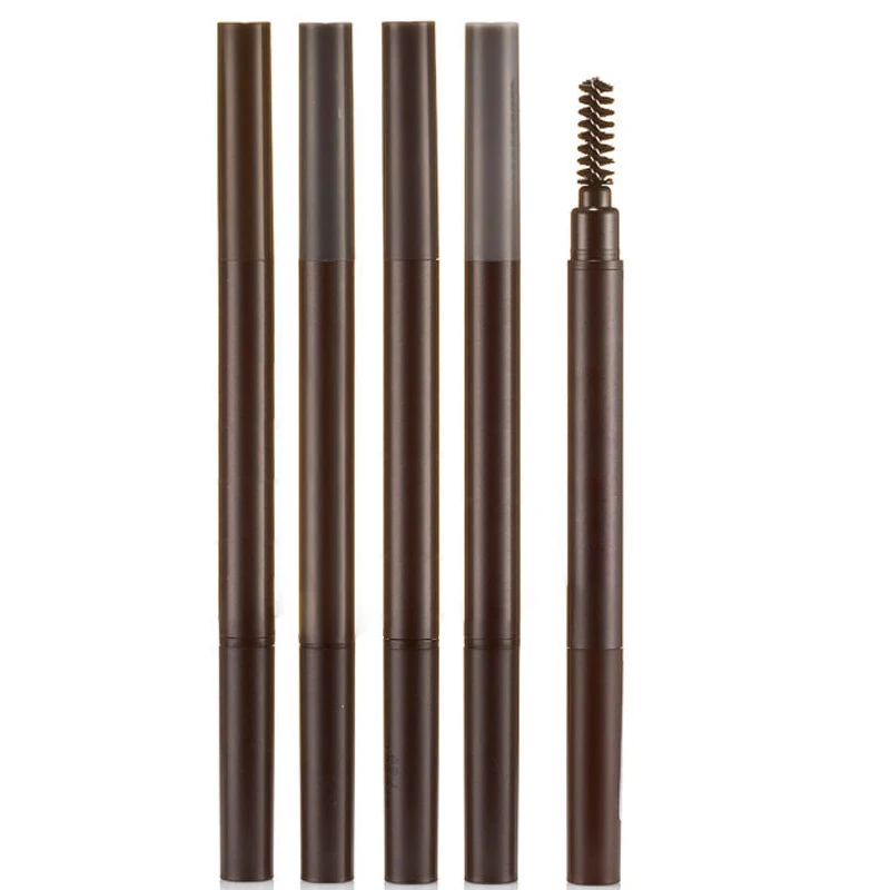 5 цветов карандаш для бровей с двухголовой роторный автомат Водонепроницаемый