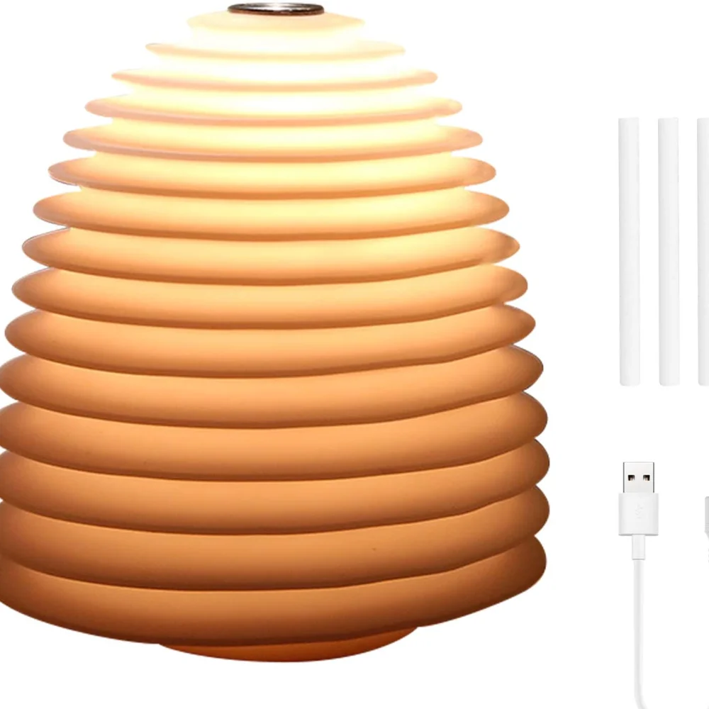 

Ночник-увлажнитель воздуха, 250 мл, с функцией холодного тумана