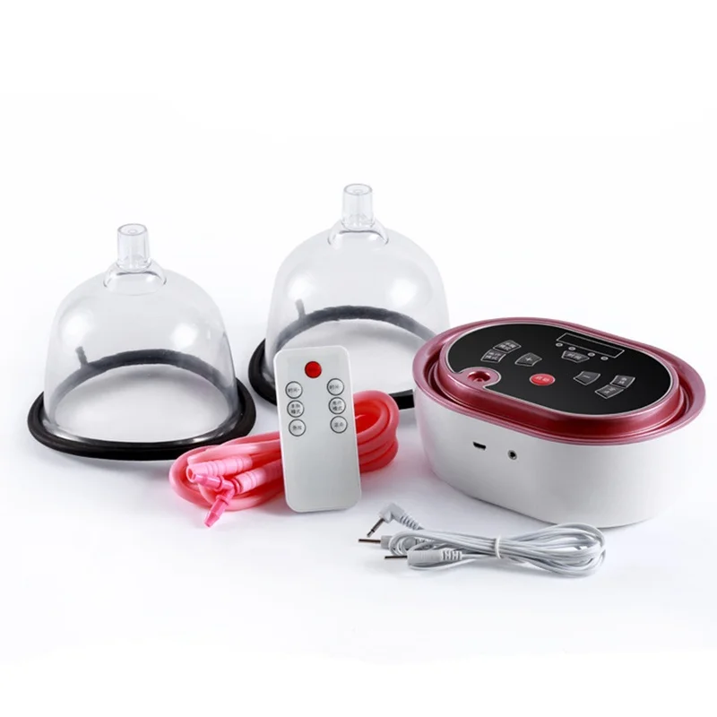 Новинка 2021 электрический инструмент для улучшения груди вакуумный фотомассажер