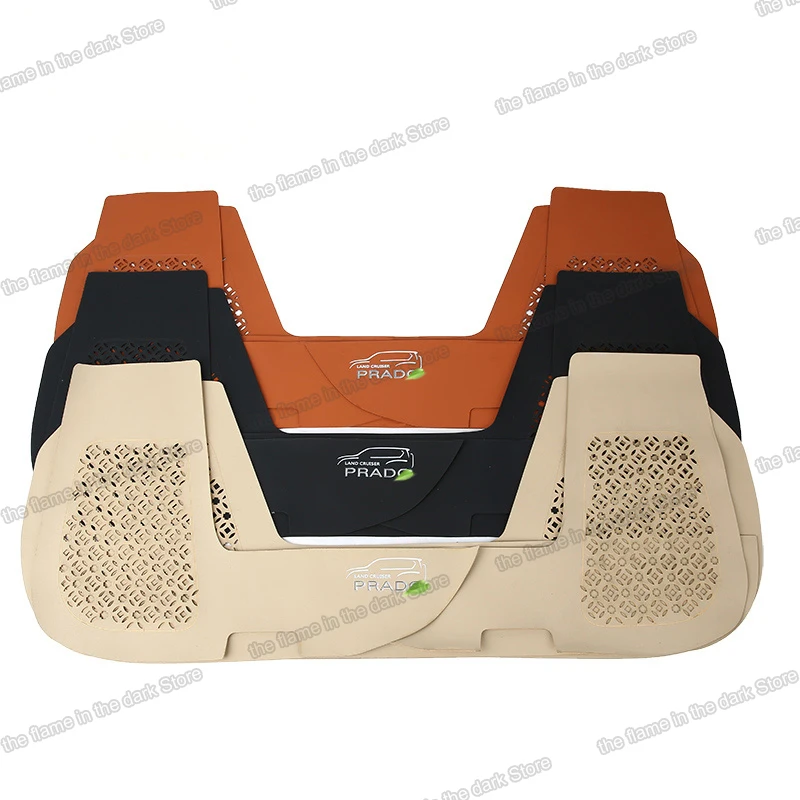 

lsrtw2017 leather car door anti-kick mats for toyota land cruiser prado 2010 2012 2013 2015 2018 2020 150 accessories 2017 2019