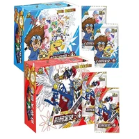 digimon card letters paper card letters games children anime peripheral character collection kids gift playing card toy