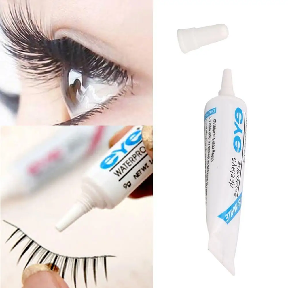 Водостойкий клей для накладных ресниц макияжа глаз прозрачные женские ресницы
