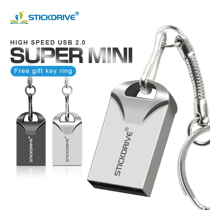Супер мини Usb флеш-накопитель 2,0, флешка 128 ГБ, 64 ГБ, 32 ГБ, реальная емкость, не usb3.0, флеш-накопитель 16 ГБ, флеш-память, USB флешка, флешка