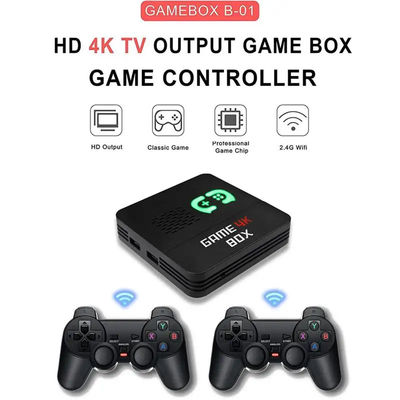 Беспроводной игровой контроллер для PS1/PSP/N64/DC 50000 + игр 2 4 ГГц | Электроника