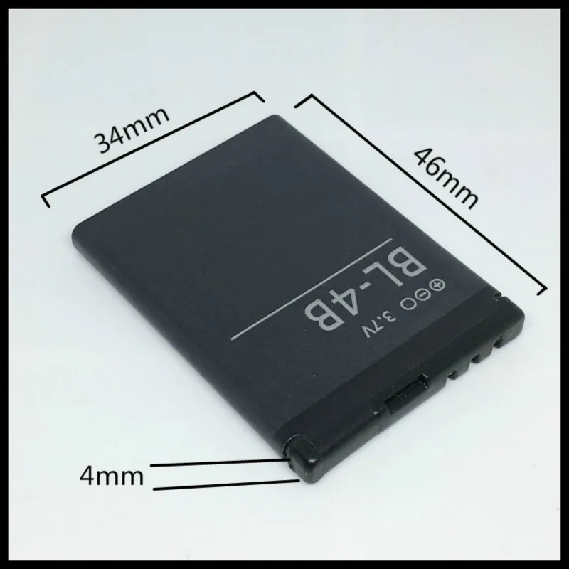 BL4B BL 4B Батарея для Nokia 2630 7373 N75 N76 6111 5000 7070 7500 2660 4B|Аккумуляторы мобильных телефонов|