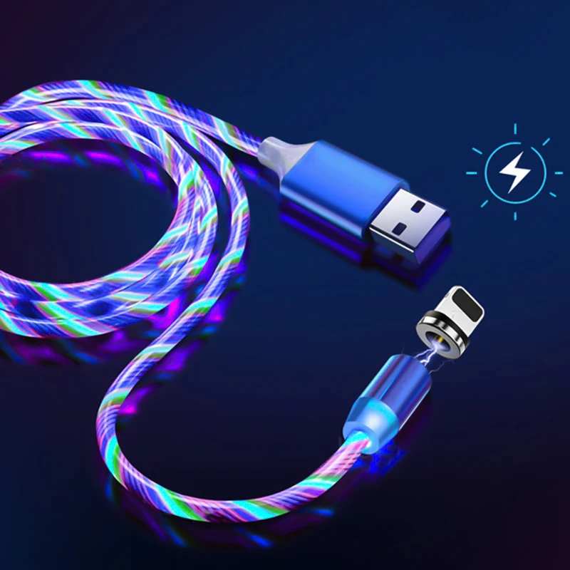 Магнитный зарядный кабель YKSKR Micro USB/Type C/Lightning 1/2м|Кабели для мобильных телефонов| |