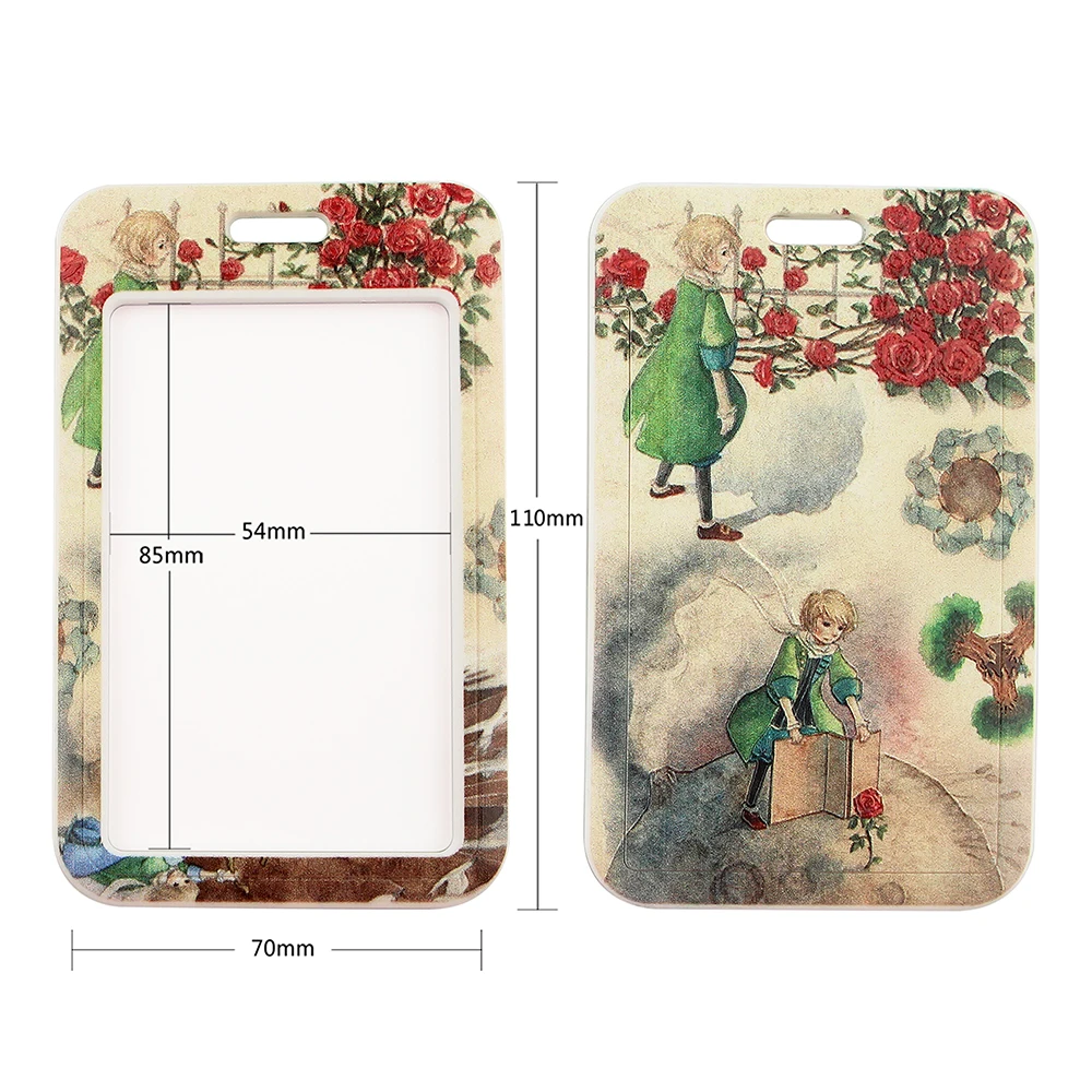 

LB1148 Wholesale Classic Fairy Tale Necklace Pendant Badge Holder Pass Hang Rope Lariat Lanyard Kids Friends Gifts
