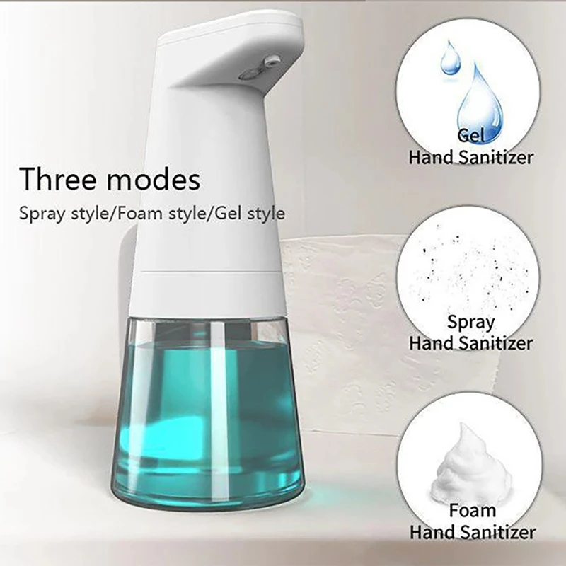 

Automatic Foam Soap Dispenser Smart Liquid Soap Dispenser Intelligent Induction 3 Modes Dispenser Touchless Hand Sanitizer 350ml
