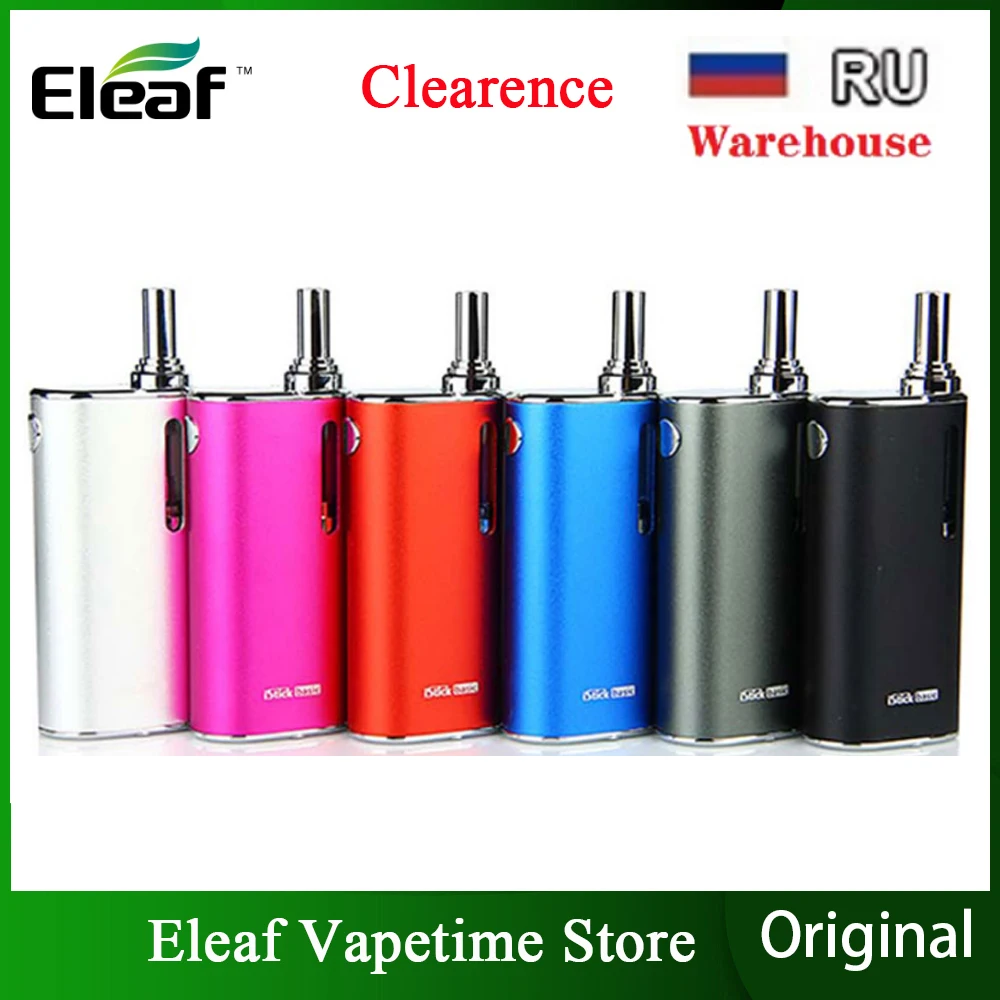 Clearence Eleaf iStick базовый стартовый комплект с 2 мл GS AIR баком электронная сигарета и 2300