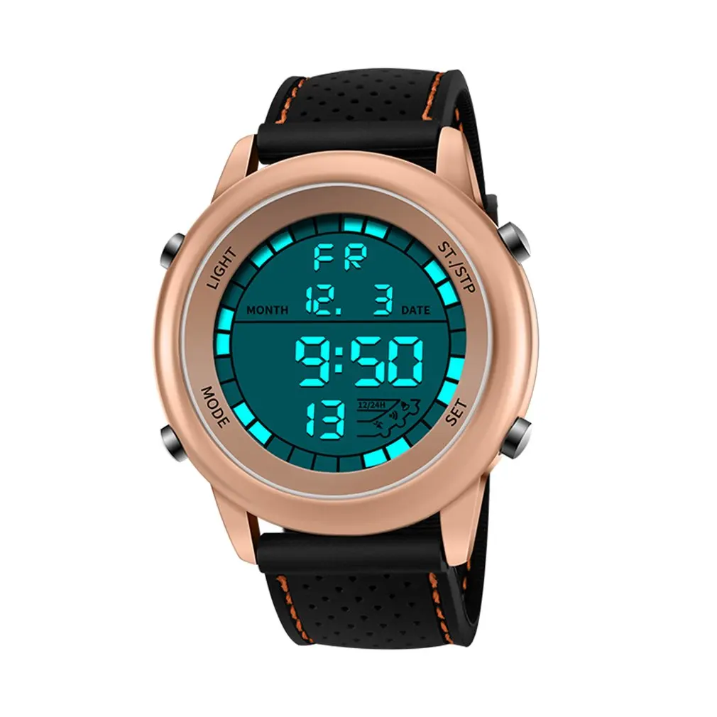 SANDA часы мужские противоударные студенческие Электронные Водонепроницаемые