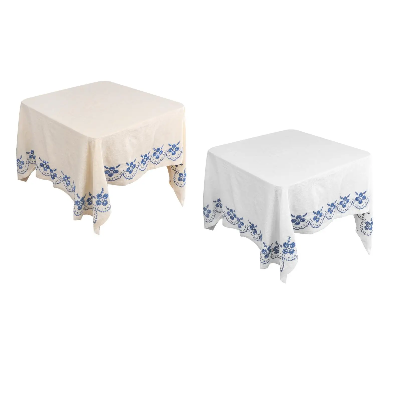 

Rectangle Tablecloth Dining Room Floral Table Cover Party Home Kitchen Decor